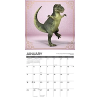 Trex Yoga 2026 Wall Calendar