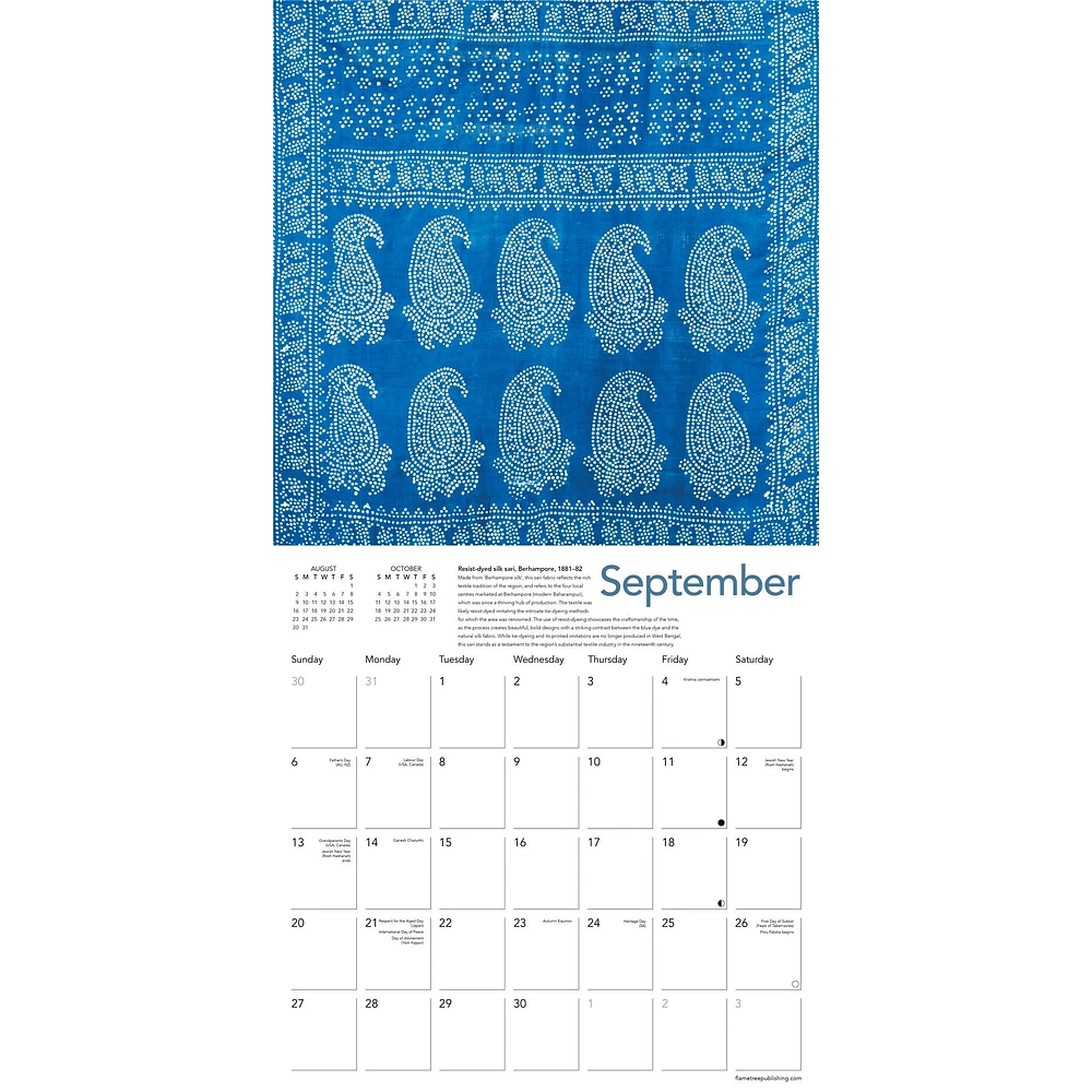 V&A: True Blue 2026 Wall Calendar - Online Exclusive