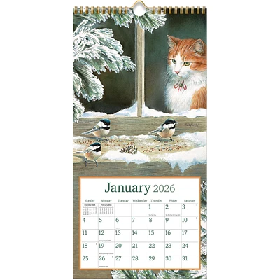 Cats In The Country 2026 Slim Calendar - Online Exclusive