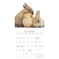 Bunnies And Friends 2026 Wall Calendar