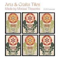Arts And Crafts Tiles 2026 Wall Calendar - Online Exclusive
