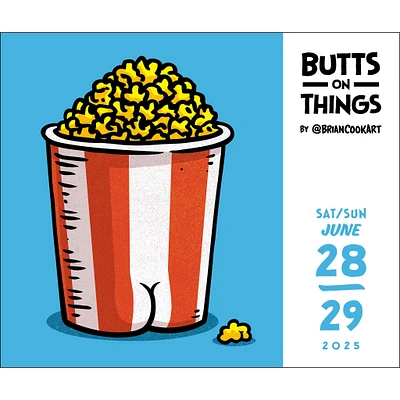 Butts On Things Box 2025 Calendar