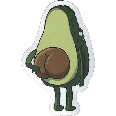 AvoButt Vinyl Sticker - FINAL SALE