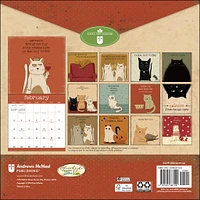 Year Of Snarky Cats Wall 2025 Calendar