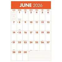 Monster Grid Deluxe 2026 Wall Calendar
