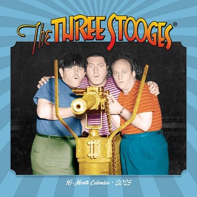 Three Stooges Wall 2025 Calendar