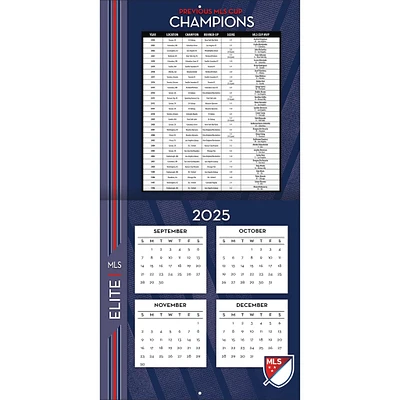 MLS Elite 2026 Wall Calendar