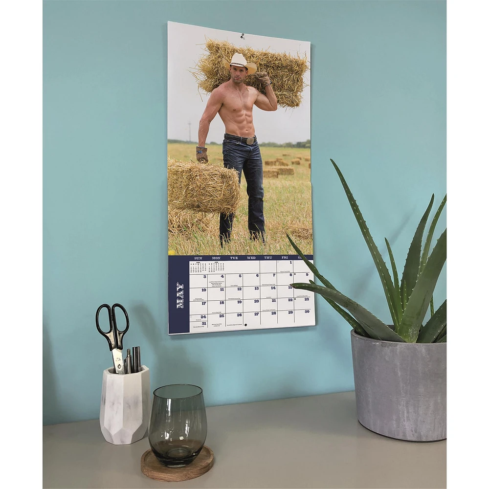 Studs and Spurs 2026 Wall Calendar