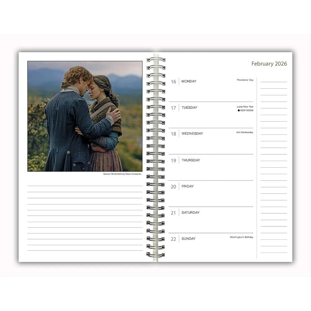 Outlander 2026 Engagement Calendar - Online Exclusive