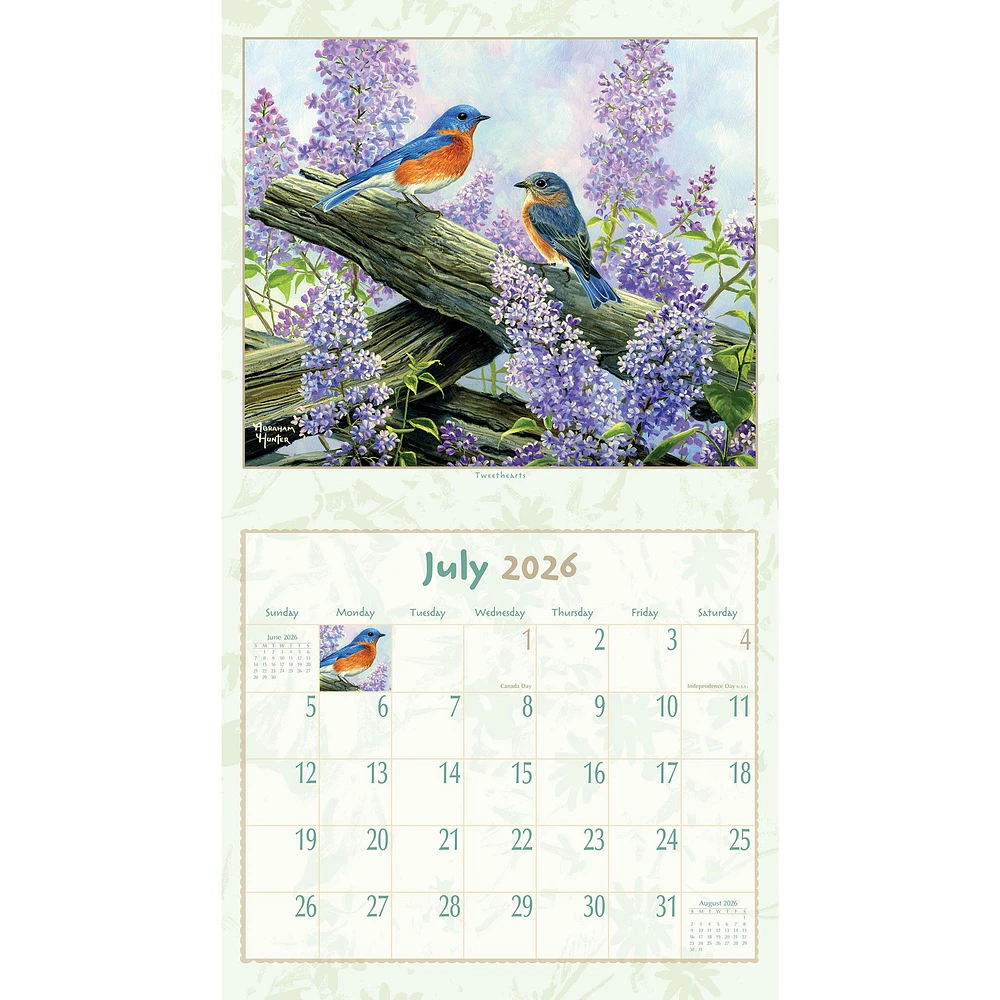 Birds Of A Feather 2026 Wall Calendar - Online Exclusive