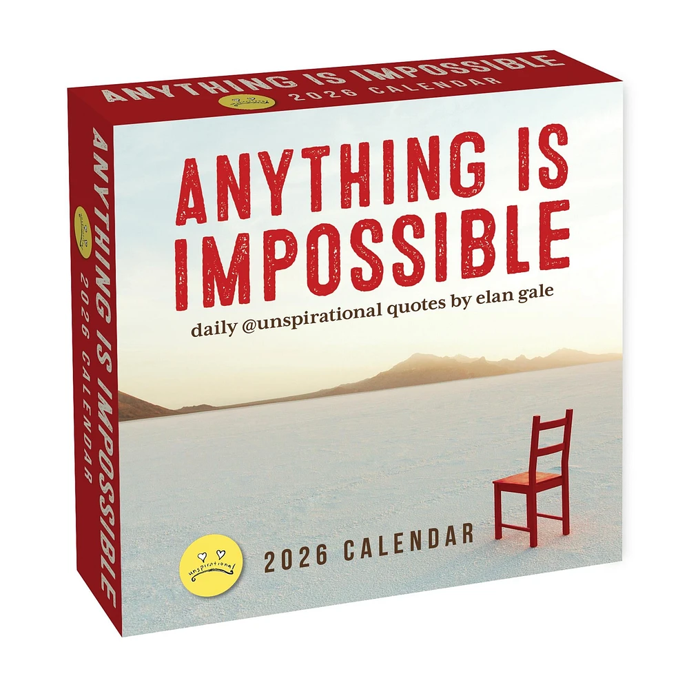 Unspirational 2026 Box Calendar - Online Exclusive