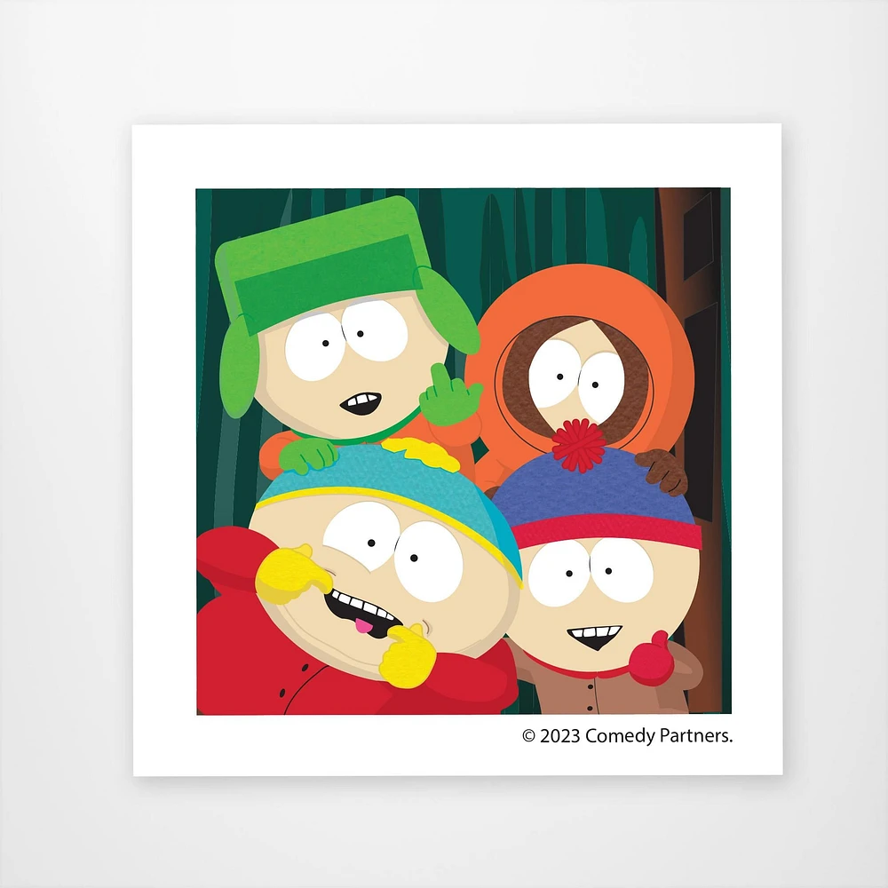 South Park Polaroid Vinyl Sticker - FINAL SALE