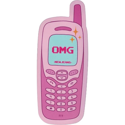 OMG Cellphone Vinyl Sticker - FINAL SALE