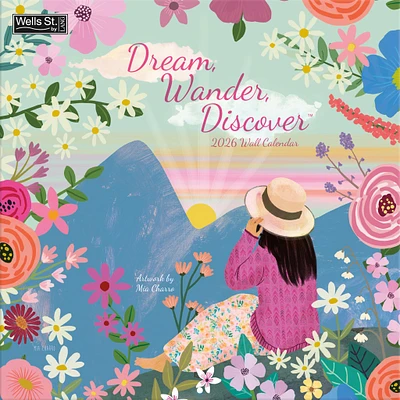 Dream, Wander, Discover 2026 Wall Calendar - Online Exclusive