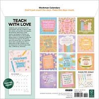 Teaching Is A Work Of Heart 2026 Wall Calendar - Online Exclusive