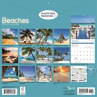 Beaches 2026 Wall Calendar
