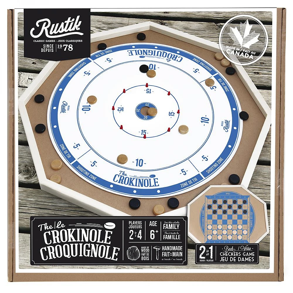 Crokinole 2 in 1 - In Store Only