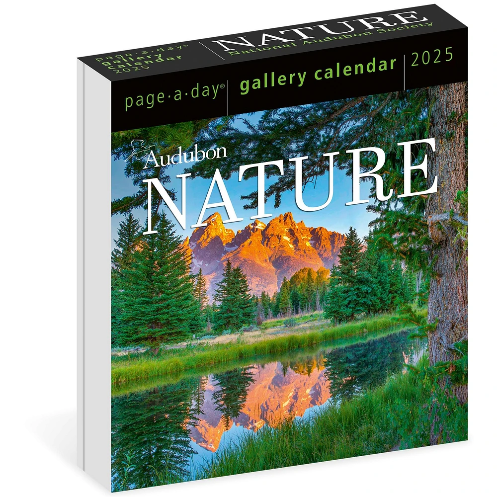 Audubon Nature Gallery Box 2025 Calendar