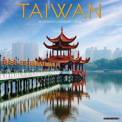 Taiwan 2026 Wall Calendar - Online Exclusive
