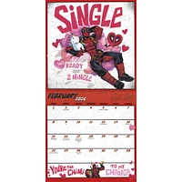Deadpool 2026 Wall Calendar