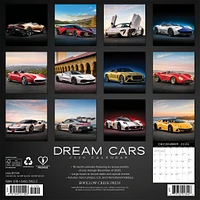 Dream Cars 2026 Wall Calendar