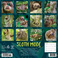 Sloth Mode 2026 Wall Calendar - Online Exclusive