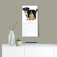 Puppies And Friends Mini 2025 Calendar