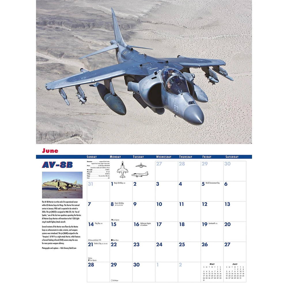 Above And Beyond Deluxe 2026 Wall Calendar