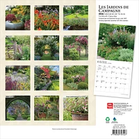 Les Jardins De Campagne 2026 Wall Calendar (French)