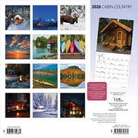 Cabin Country 2026 Wall Calendar