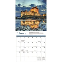 Castles 2026 Wall Calendar
