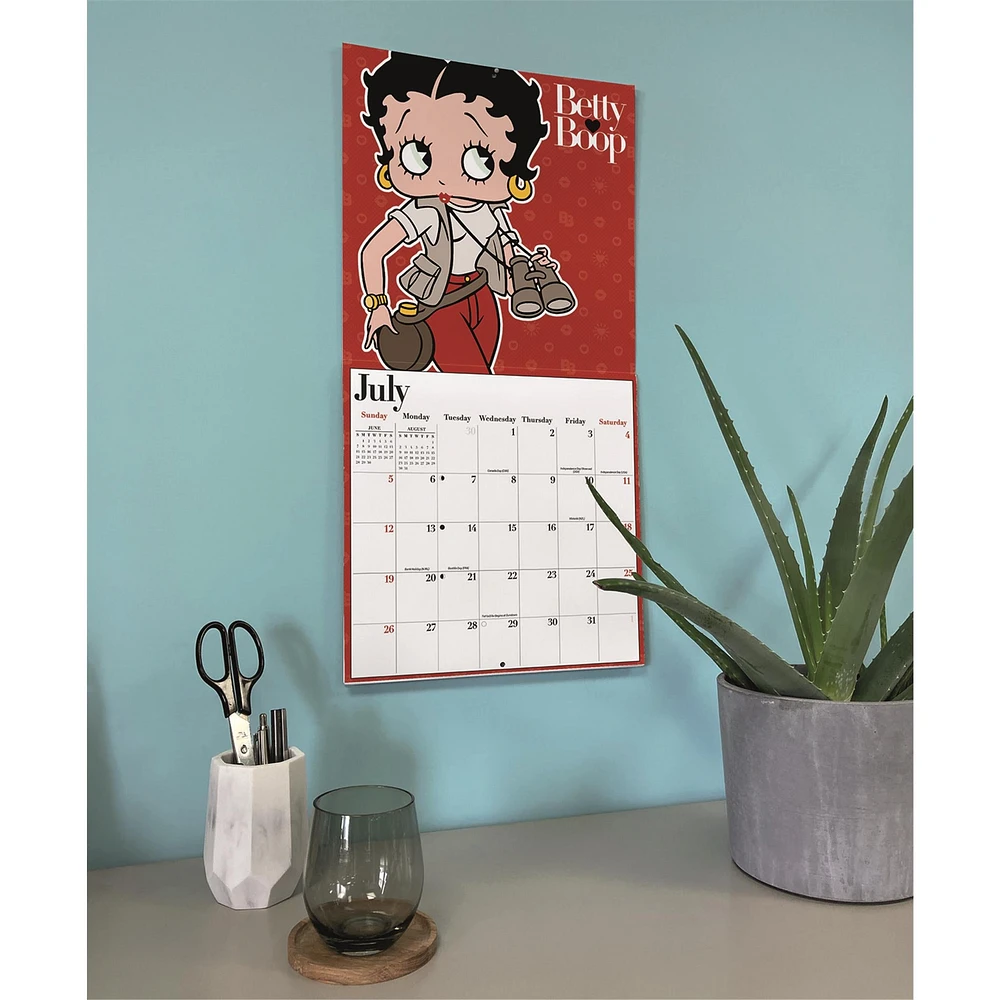 Betty Boop 2026 Wall Calendar