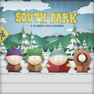 South Park 2026 Wall Calendar