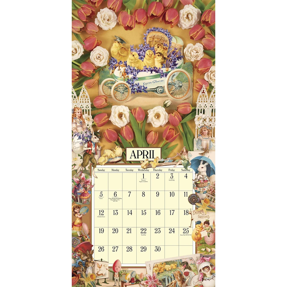 Cynthia Harts Victoriana 2026 Wall Calendar