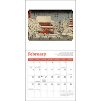 MFA Japanese Woodblocks Mini 2026 Calendar