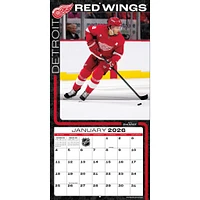 NHL Detroit Red Wings 2026 Wall Calendar