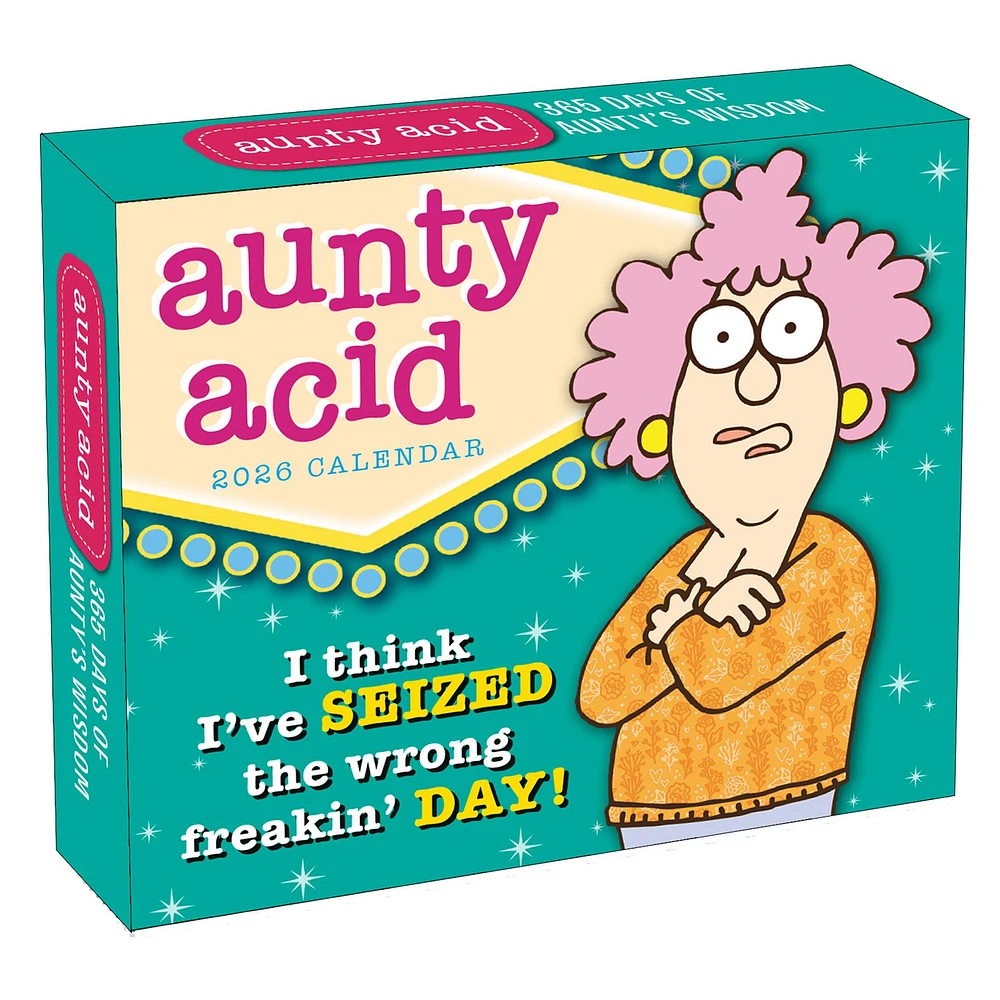 Aunty Acid 2026 Box Calendar