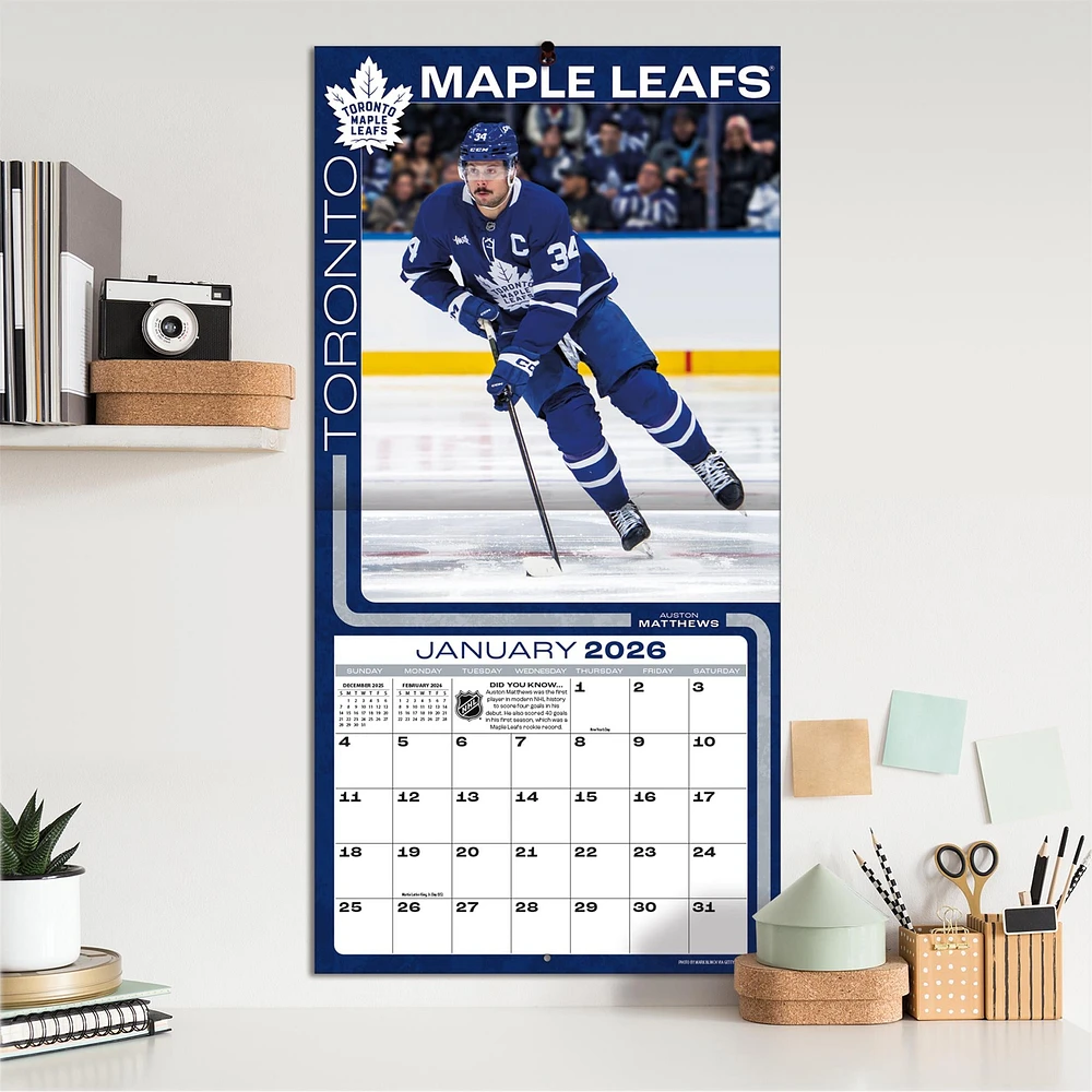 NHL Elite 2026 Wall Calendar