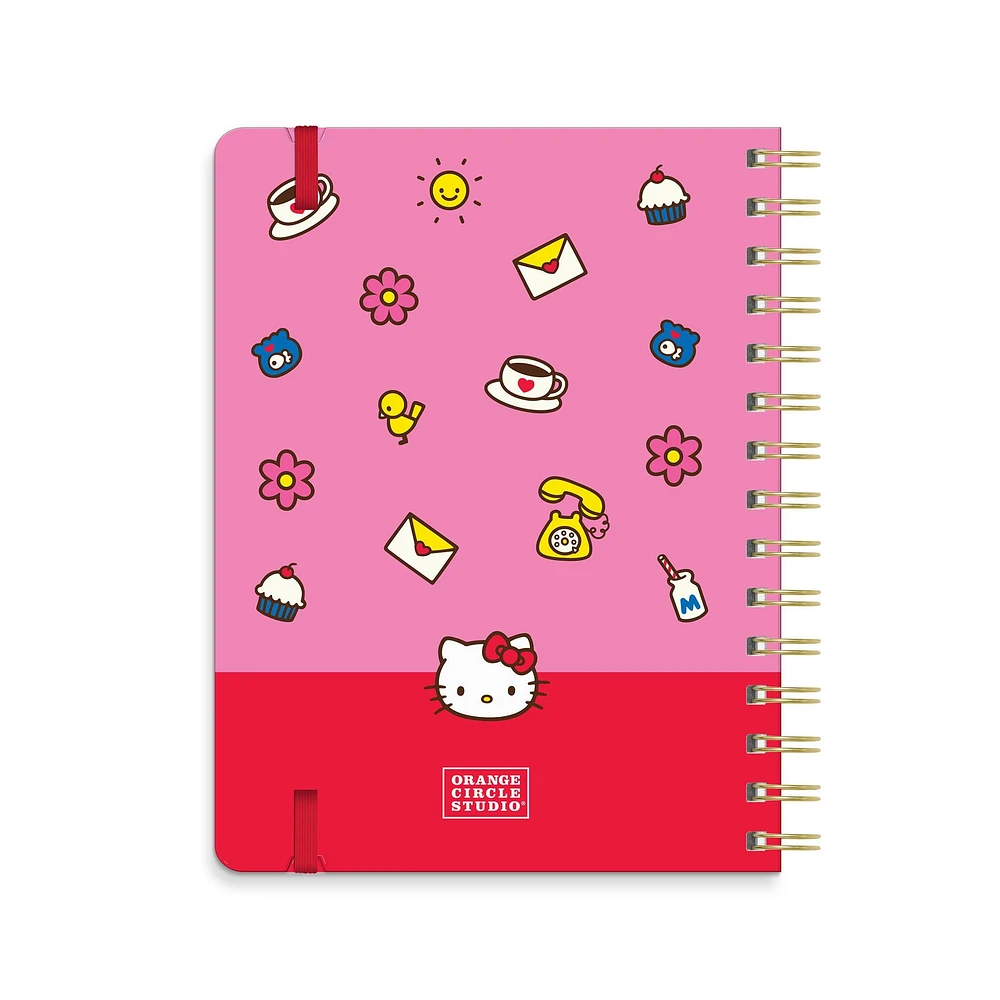 Hello Kitty Playful Pink Deluxe 2026 Planner Calendar
