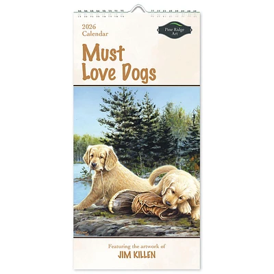 Must Love Dogs 2026 Slim Calendar - Online Exclusive