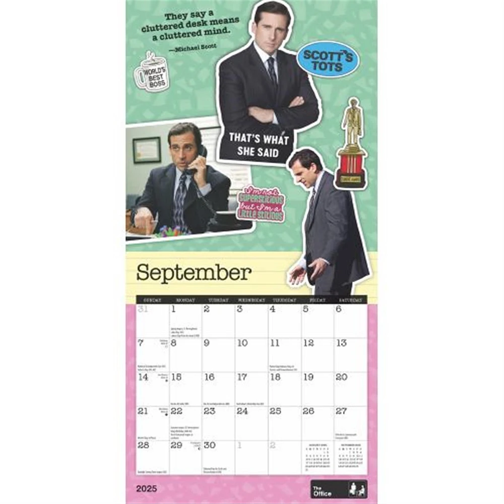 The Office Mini 2025 Calendar