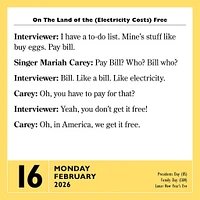 Stupidest Things Ever Said 2026 Box Calendar