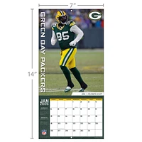 NFL Green Bay Packers Mini 2025 Calendar - Online Exclusive