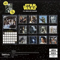 Star Wars Exclusive with Print Wall 2025 Calendar