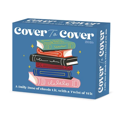 Cover To Cover 2026 Box Calendar - Online Exclusive