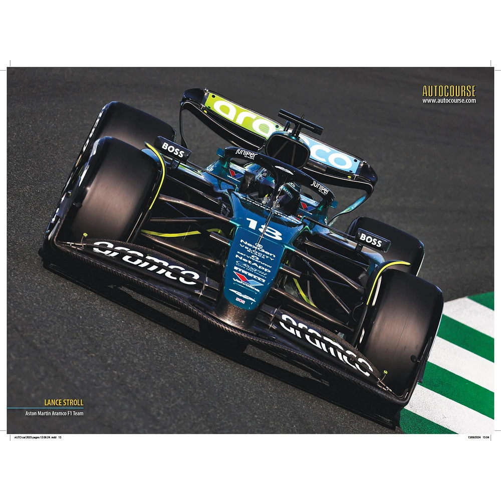 Autocourse Grand Prix Wall 2025 Calendar