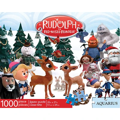 Rudolph Cast 1000 Piece Puzzle