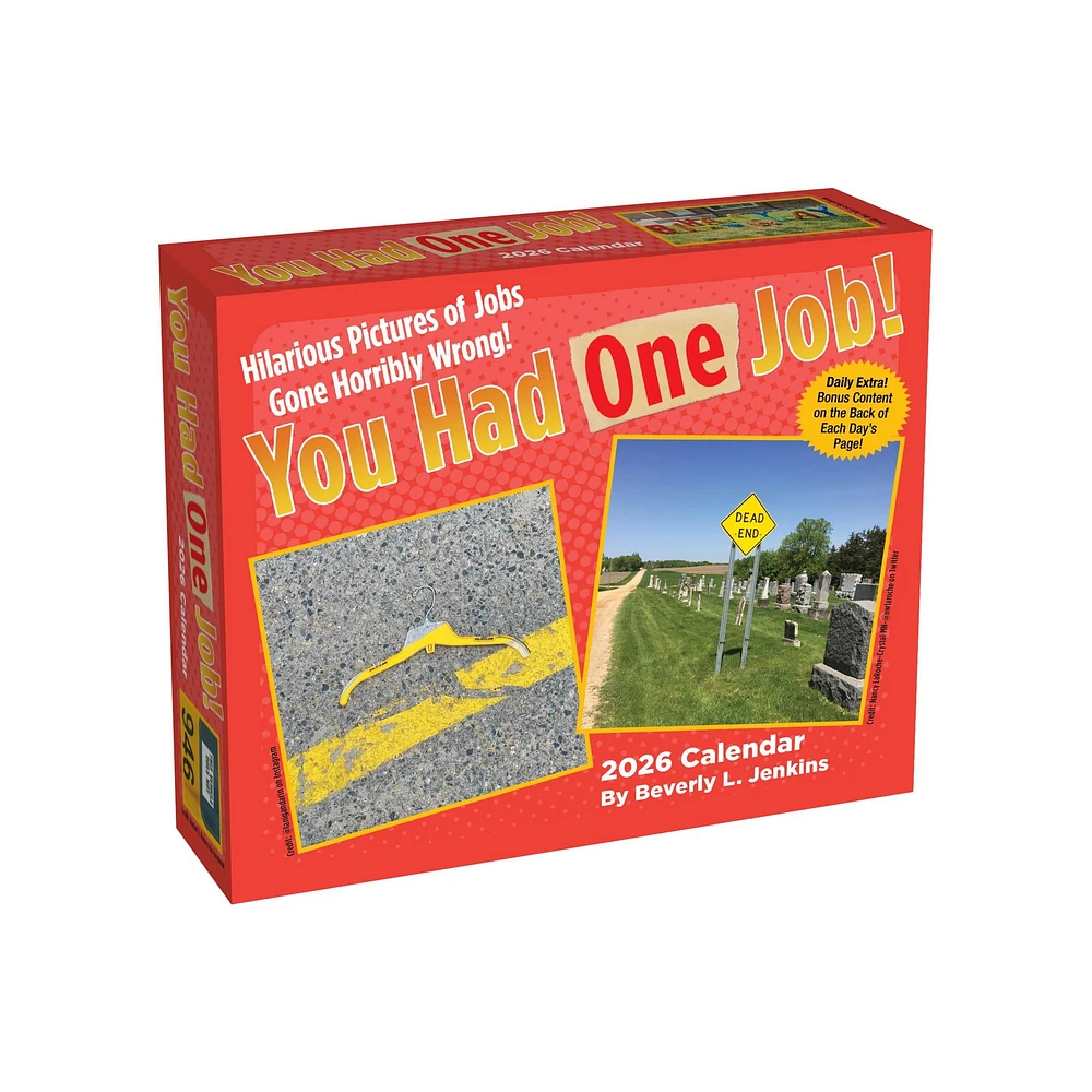 You Had One Job 2026 Box Calendar