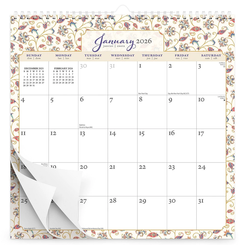 Tuscan Delight 2026 Wall Calendar - Online Exclusive