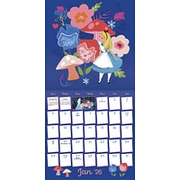 Alice In Wonderland 2026 Wall Calendar - Online Exclusive